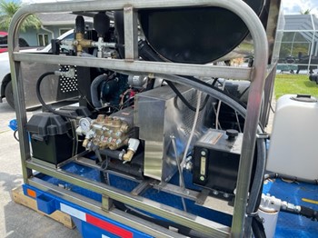 2020 Hot Jet II Trailer Mounted Hydro Jetter (Diesel Powered / Diesel Heated Machine)