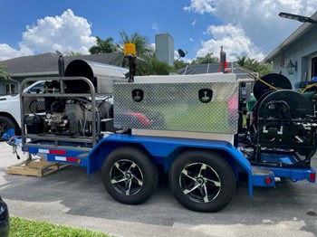 2020 Hot Jet II Trailer Mounted Hydro Jetter (Diesel Powered / Diesel Heated Machine)