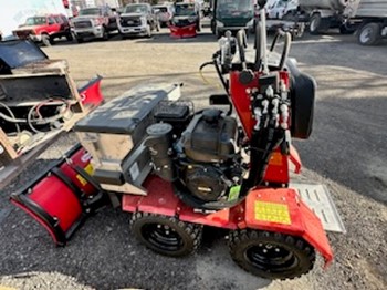 2022 Boss SNR24003 Snowrator, S/N 412327555 with Boss DPS 1.5 Exact Path Drop Spreader and Boss STB13759B ATV 4 Foot Poly Snowplow Blade Crate, S/N 409813457