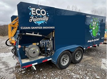 2020 Trash Bin Cleaners Direct “Diamond Package”, Tandem Axle Trash Bin Cleaning Trailer