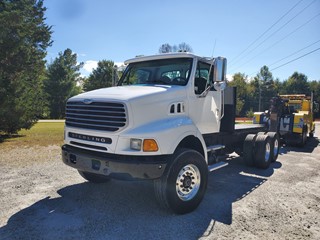 2005 Sterling LT9500 Truck, Crane and Grapple Saw Package