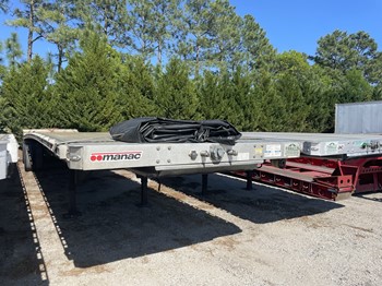 2023 MANAC 48' X 102" X ALUMINUM FLATBED TRAILER, VIN 5MC124810P3214448