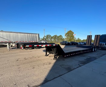 (2) 2022 McLendon 42’ x 102” x 13’ Recessed Center Log Trailers