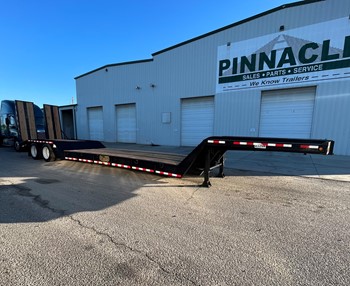 (2) 2022 McLendon 42’ x 102” x 13’ Recessed Center Log Trailers