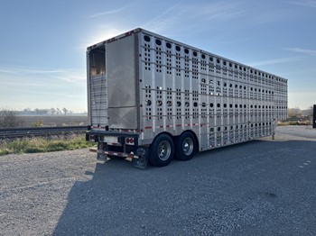 2012 MERRITT 48’ LIVESTOCK SEMI TRAILER, VIN 1MT2N4824CH022510