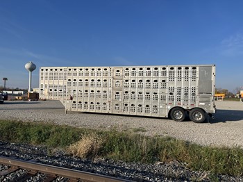 2012 MERRITT 48’ LIVESTOCK SEMI TRAILER, VIN 1MT2N4824CH022510