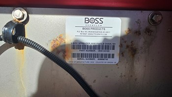 2021 Boss VBX8000 (P) V-Box Spreader