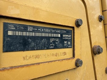 2014 CATERPILLAR D7E LGP CRAWLER DOZER