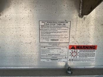 2015 East 39’x102”x60” Frameless Hybrid Dump Trailer
